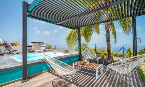 Le Carbet - Villa 2 chambres avec piscine